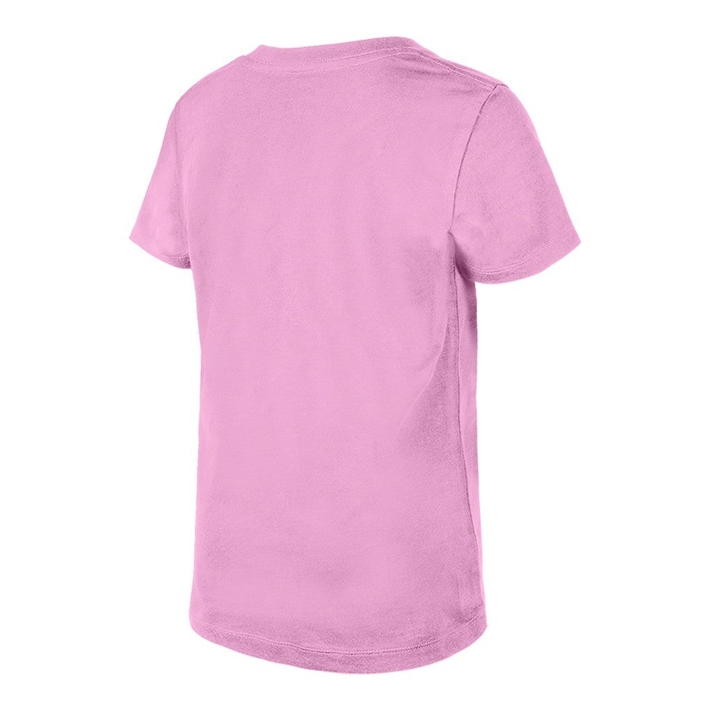 Girls Youth Flip Sequins V-Neck T-Shirt - Kansas City Chiefs