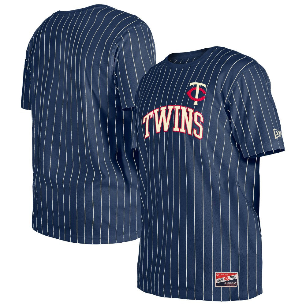 MLB Minnesota Twins New Era Throwback Pinstripe T-Shirt