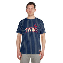 MLB Minnesota Twins New Era Throwback Pinstripe T-Shirt