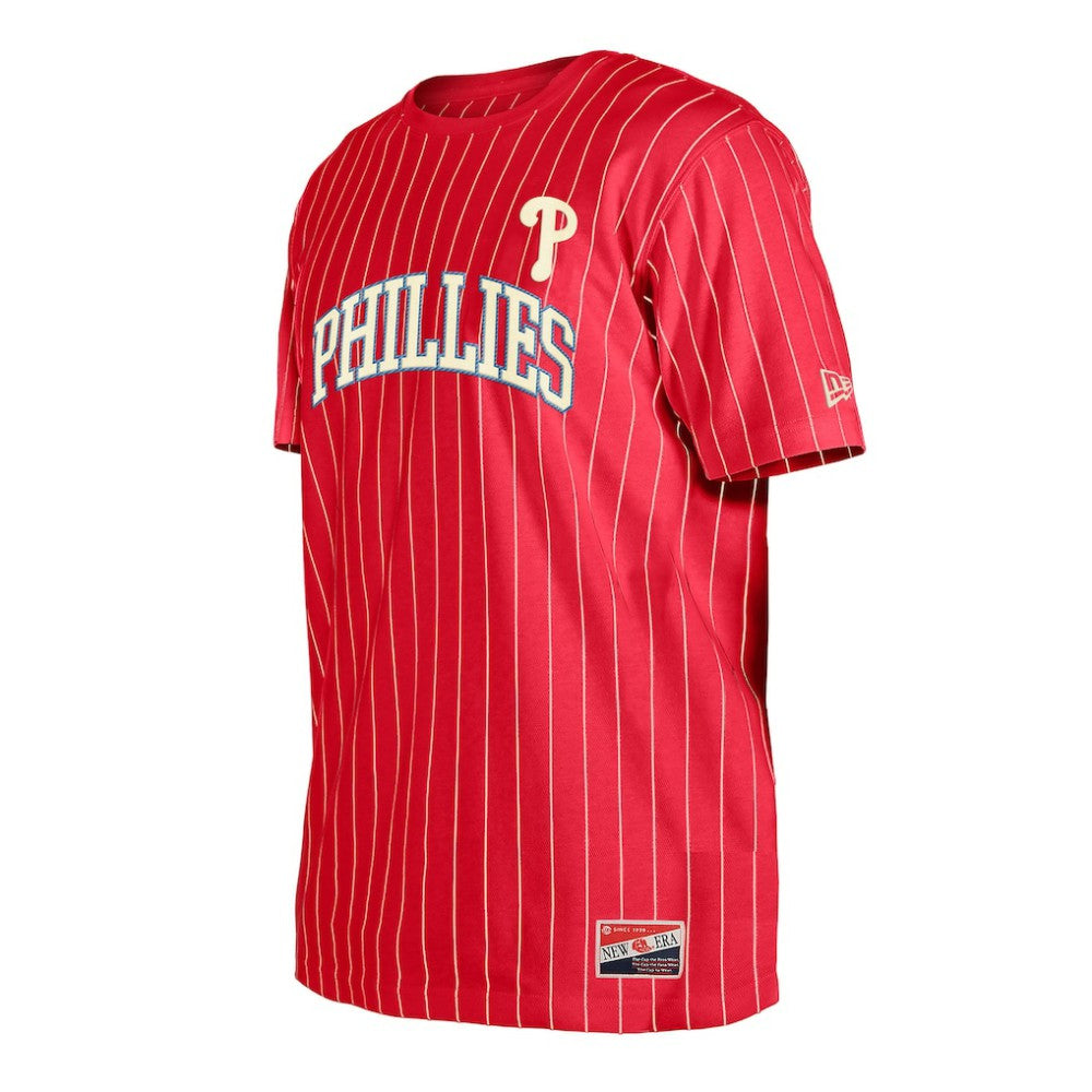 MLB Philadelphia Phillies New Era Throwback Pinstripe T-Shirt