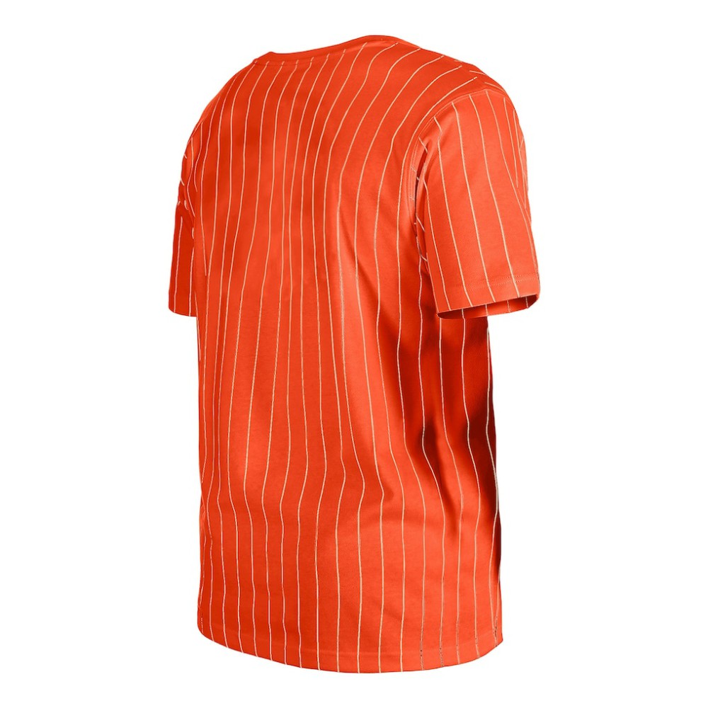 MLB Baltimore Orioles New Era Throwback Pinstripe T-Shirt