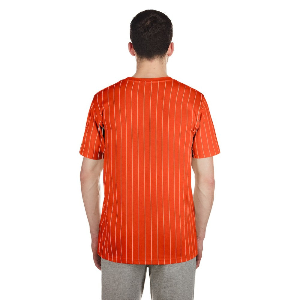 MLB Baltimore Orioles New Era Throwback Pinstripe T-Shirt