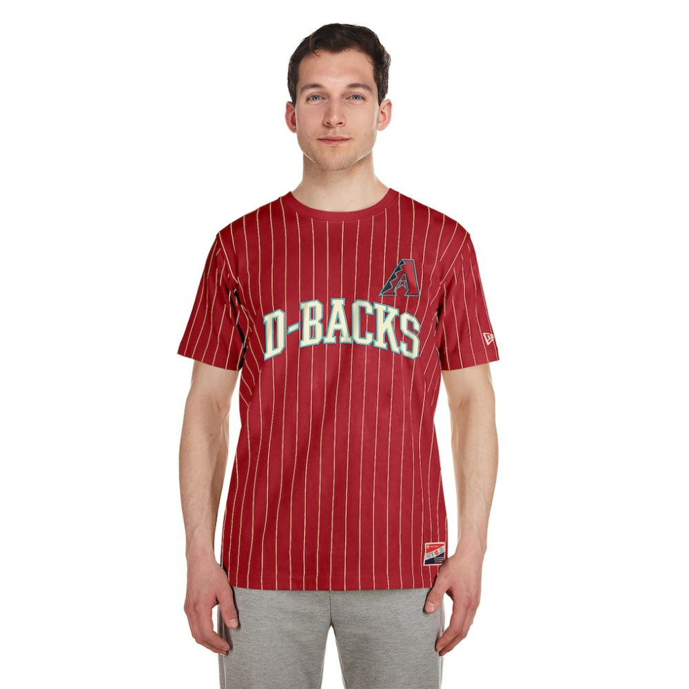 MLB Arizona Diamondbacks New Era Throwback Pinstripe T-Shirt