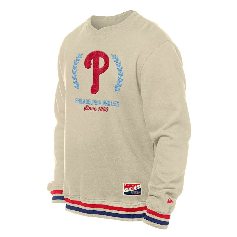 MLB Philadelphia Phillies New Era Throwback Pullover Sweatshirt