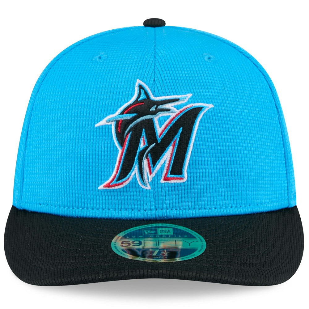 MLB Miami Marlins New Era 2025 Spring Training Low Profile 59FIFTY Fitted Hat