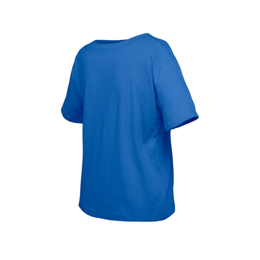 NHL Blue New York Rangers New Era Girl's Youth Flip Sequin T-Shirt