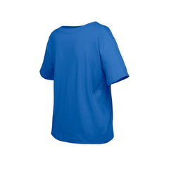 NHL Blue New York Islanders New Era Girl's Youth Flip Sequin T-Shirt