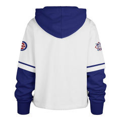 MLB Chicago Cubs '47 Women's Trifecta Shortstop Cropped Pullover Hoodie