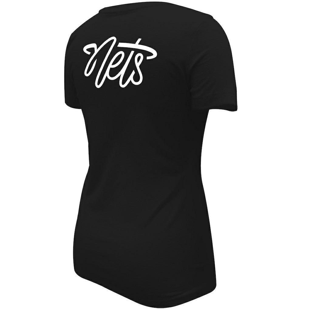 NBA Brooklyn Nets Stadium Essentials Women's Origins Script T-Shirt