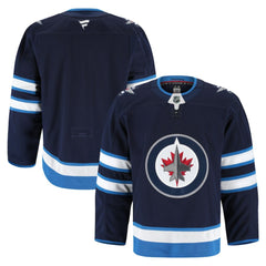 NHL Navy Winnipeg Jets Fanatics Home Authentic Pro Jersey