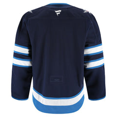 NHL Navy Winnipeg Jets Fanatics Home Authentic Pro Jersey