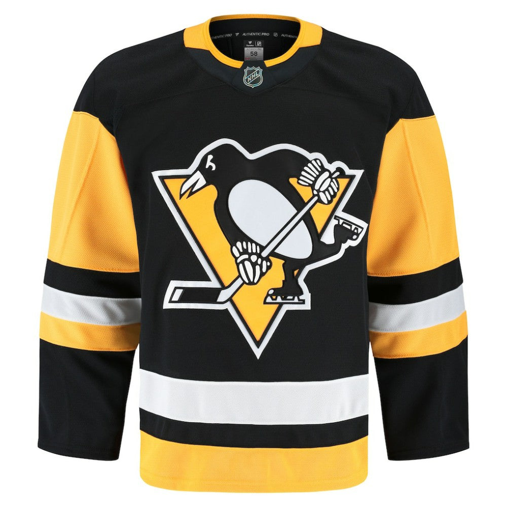 NHL Black Pittsburgh Penguins Fanatics Home Authentic Pro Jersey