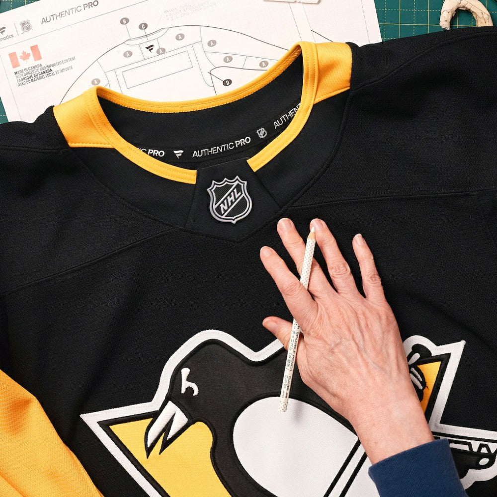 NHL Black Pittsburgh Penguins Fanatics Home Authentic Pro Jersey
