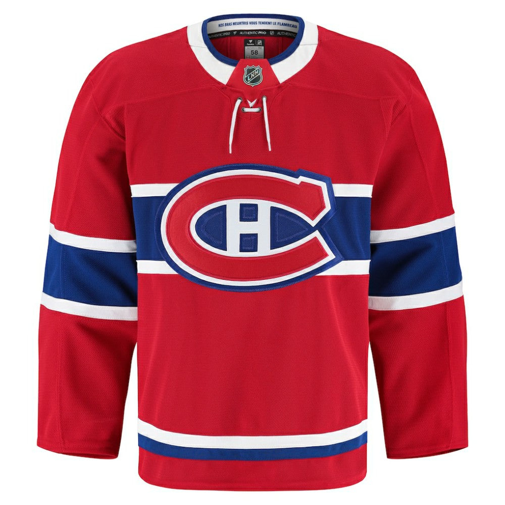 NHL Red Montreal Canadiens Fanatics Home Authentic Pro Jersey