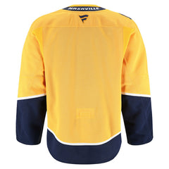NHL Yellow Nashville Predators Fanatics Home Authentic Pro Jersey