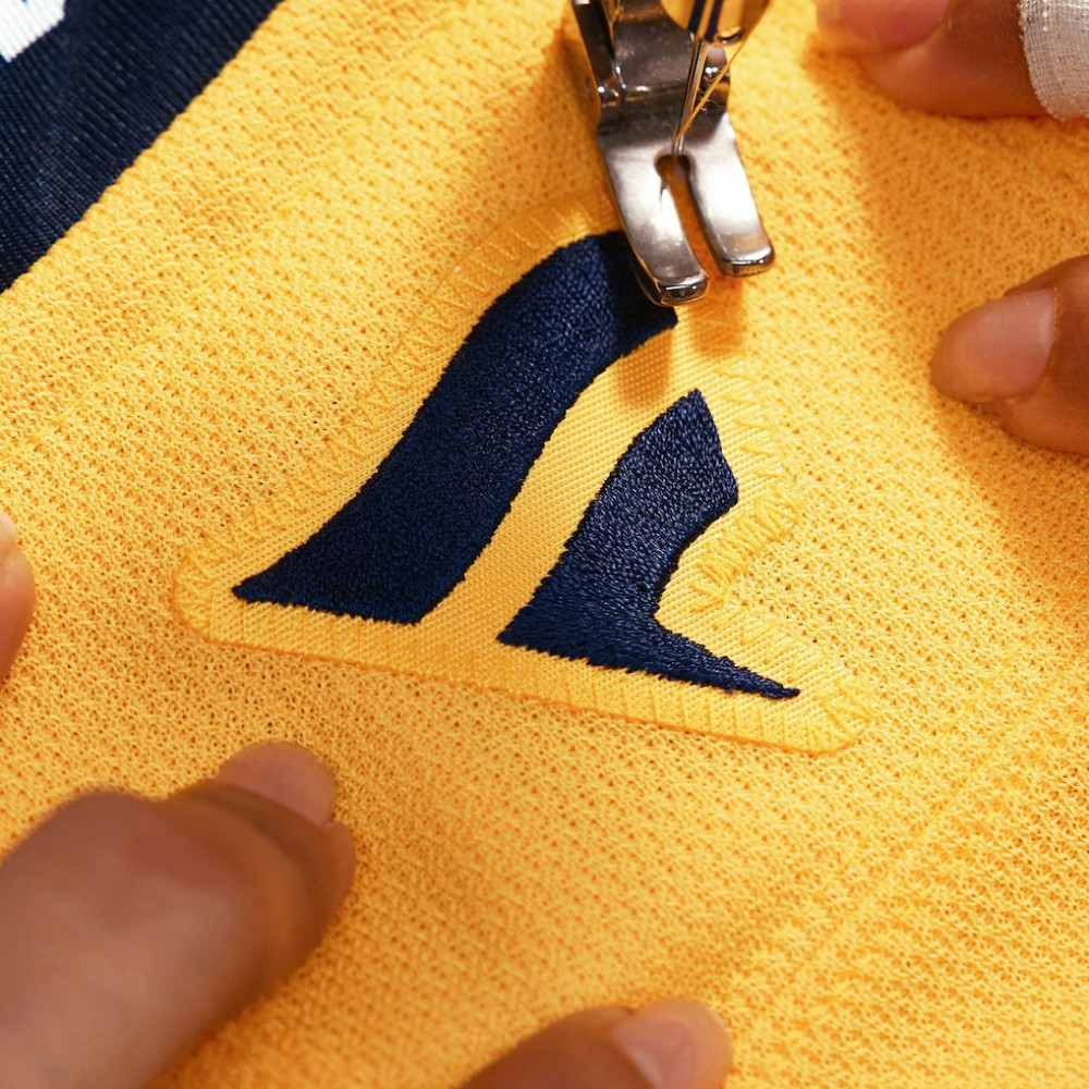 NHL Yellow Nashville Predators Fanatics Home Authentic Pro Jersey