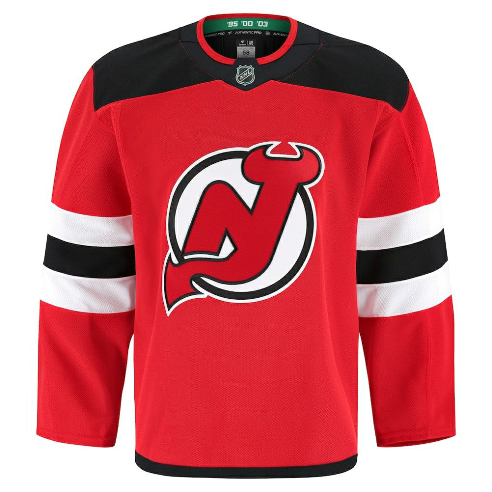 NHL Red New Jersey Devils Fanatics Home Authentic Pro Jersey
