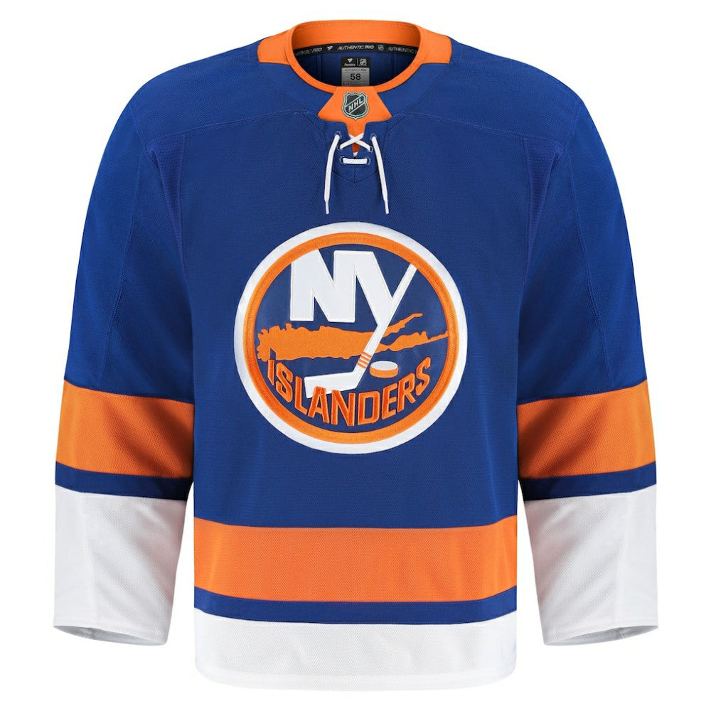 NHL Royal New York Islanders Fanatics Home Authentic Pro Jersey