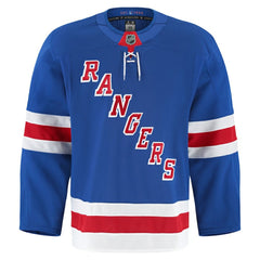 NHL Royal New York Rangers Fanatics Home Authentic Pro Jersey