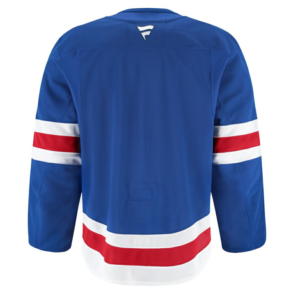 NHL Royal New York Rangers Fanatics Home Authentic Pro Jersey