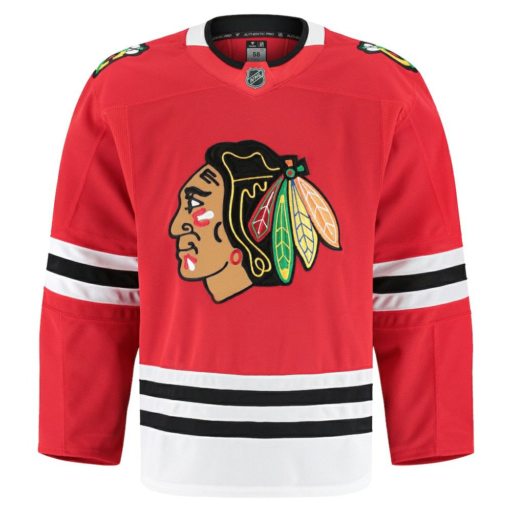 NHL Red Chicago Blackhawks Fanatics Home Authentic Pro Jersey