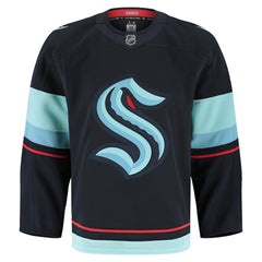 NHL Deep Sea Blue Seattle Kraken Fanatics Home Authentic Pro Jersey