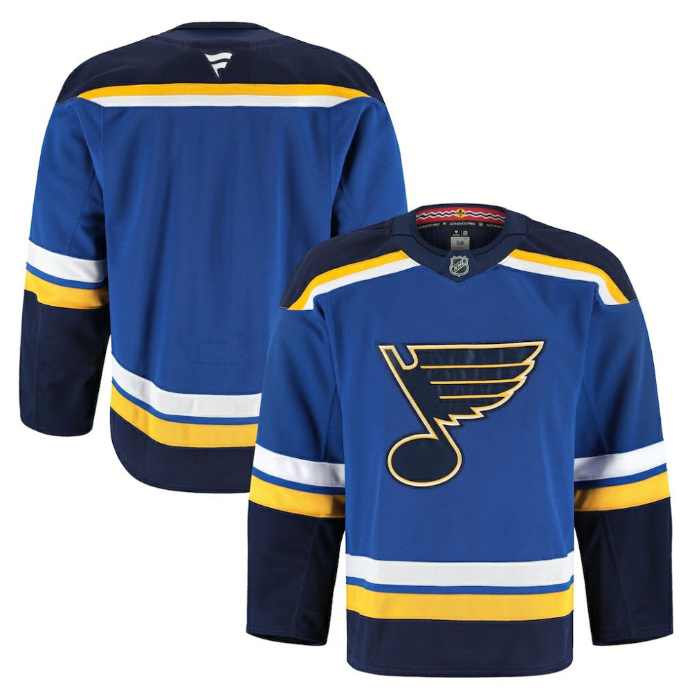 NHL Blue St. Louis Blues Fanatics Home Authentic Pro Jersey