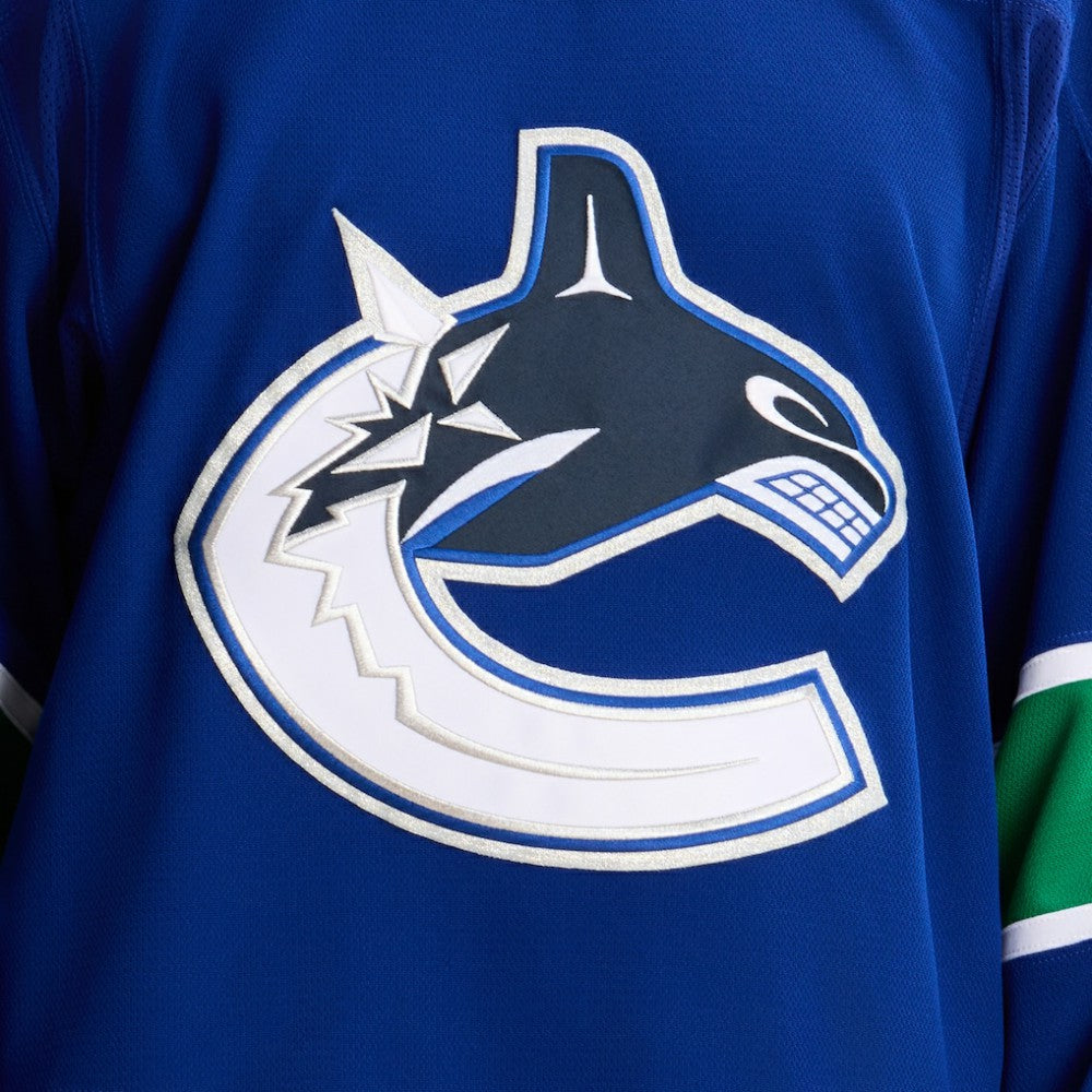 NHL Blue Vancouver Canucks Fanatics Home Authentic Pro Jersey