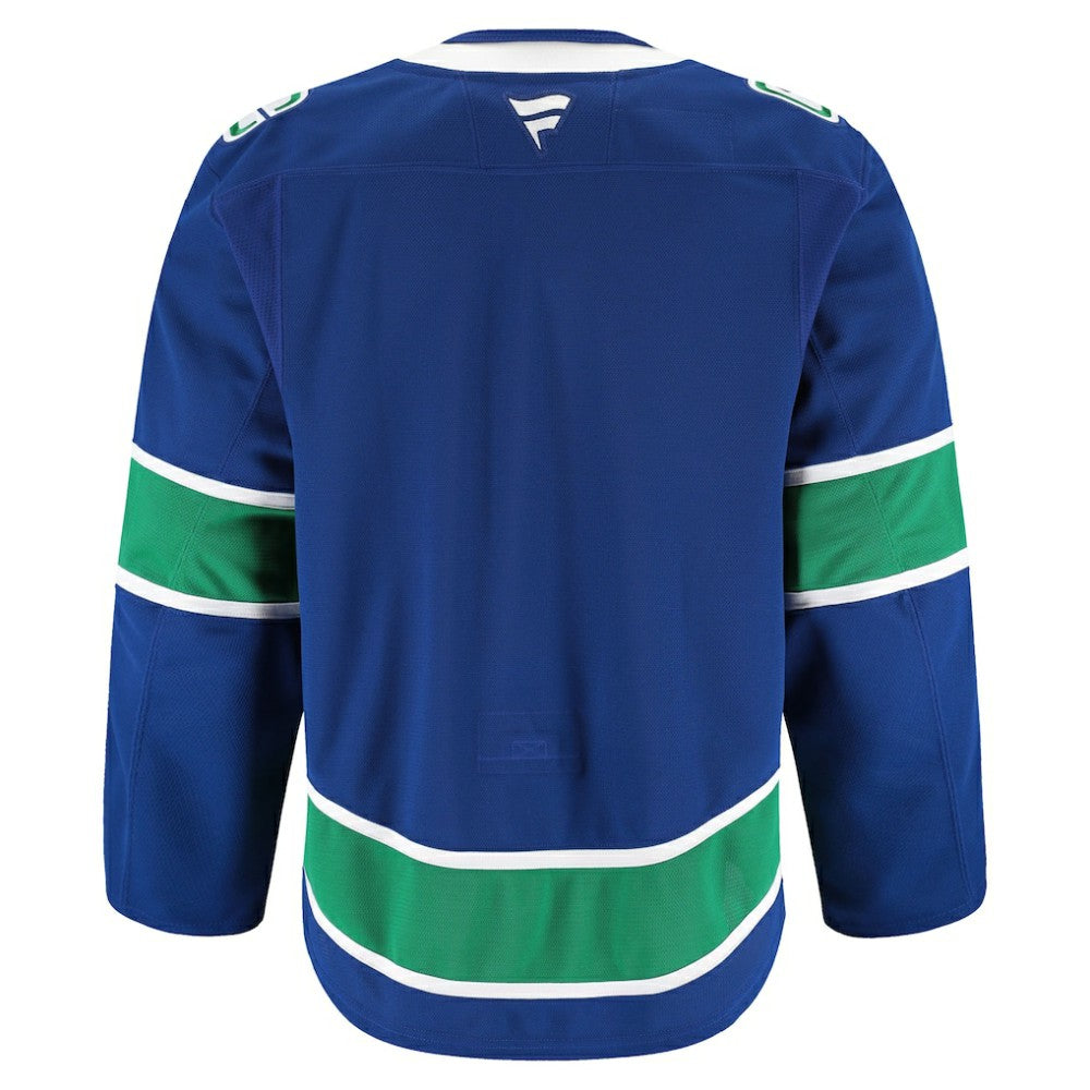 NHL Blue Vancouver Canucks Fanatics Home Authentic Pro Jersey
