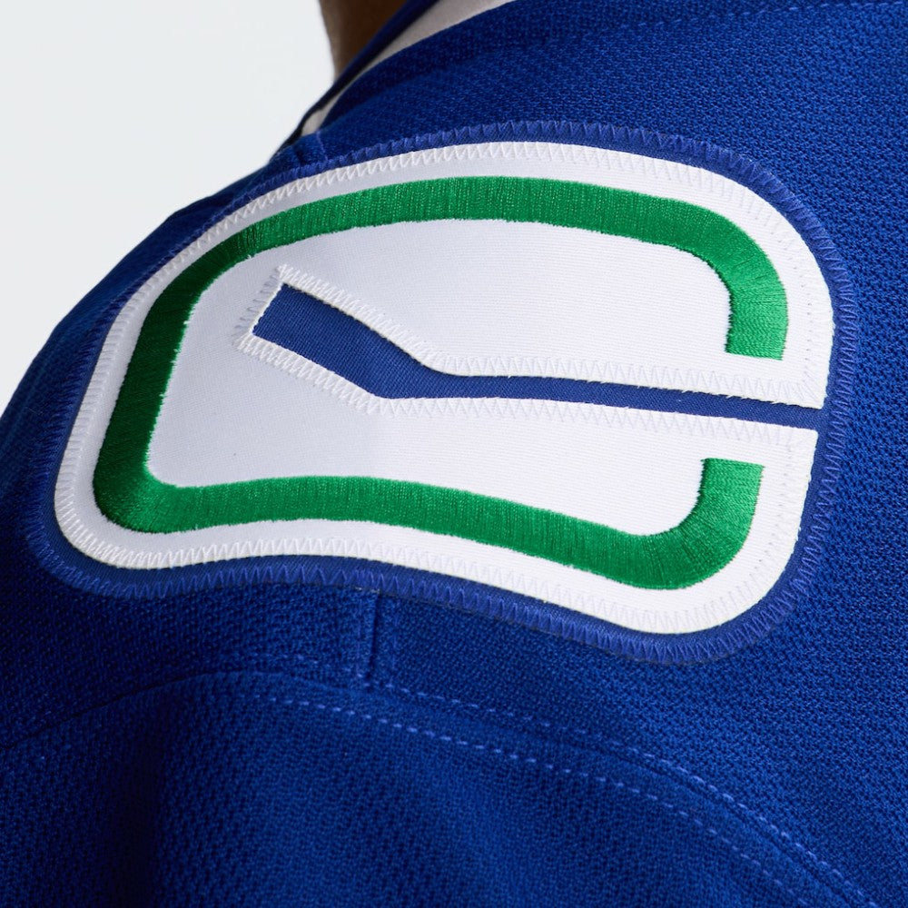NHL Blue Vancouver Canucks Fanatics Home Authentic Pro Jersey