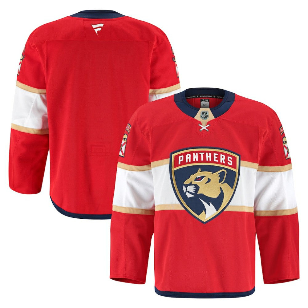 NHL Red Florida Panthers Fanatics Home Authentic Pro Jersey