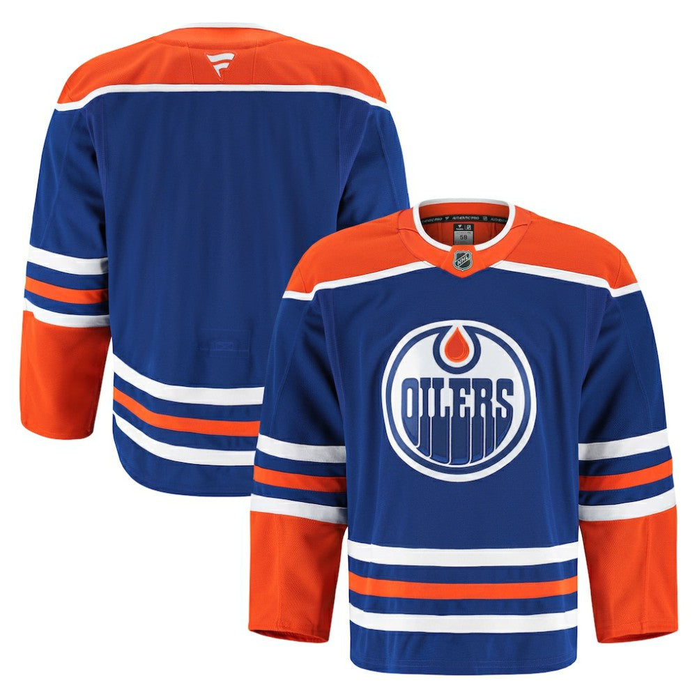 NHL Royal Edmonton Oilers Fanatics Home Authentic Pro Jersey