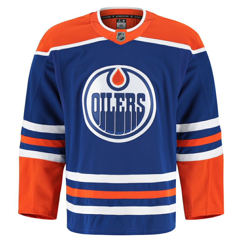 NHL Royal Edmonton Oilers Fanatics Home Authentic Pro Jersey