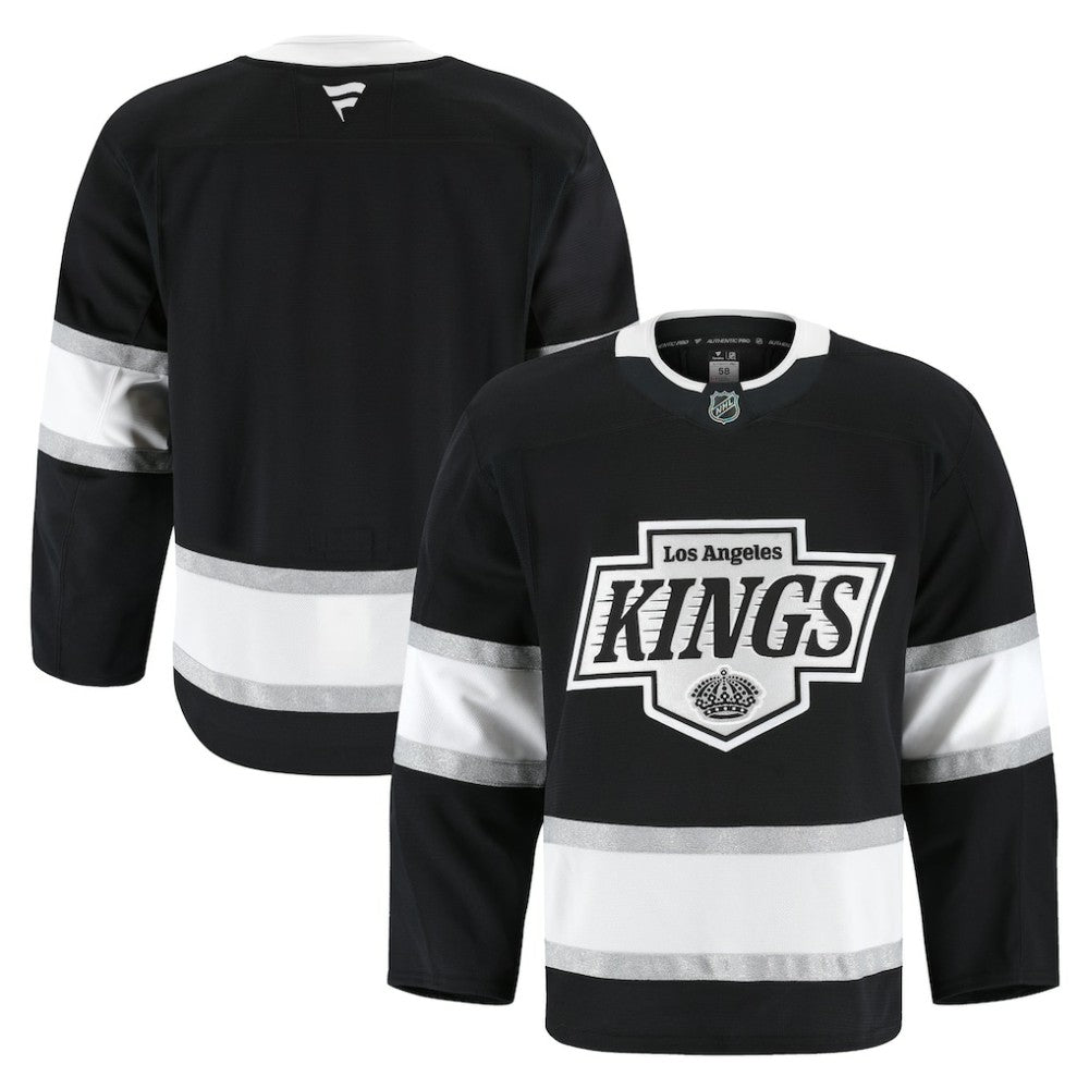 NHL Black Los Angeles Kings Fanatics Home Authentic Pro Jersey