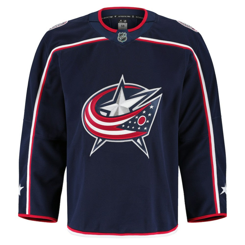 NHL Navy Columbus Blue Jackets Fanatics Home Authentic Pro Jersey