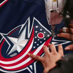 NHL Navy Columbus Blue Jackets Fanatics Home Authentic Pro Jersey