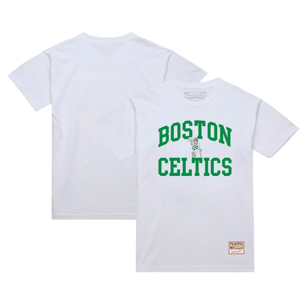 NBA Boston Celtics Hardwood Classics Vintage Warm Up T-Shirt