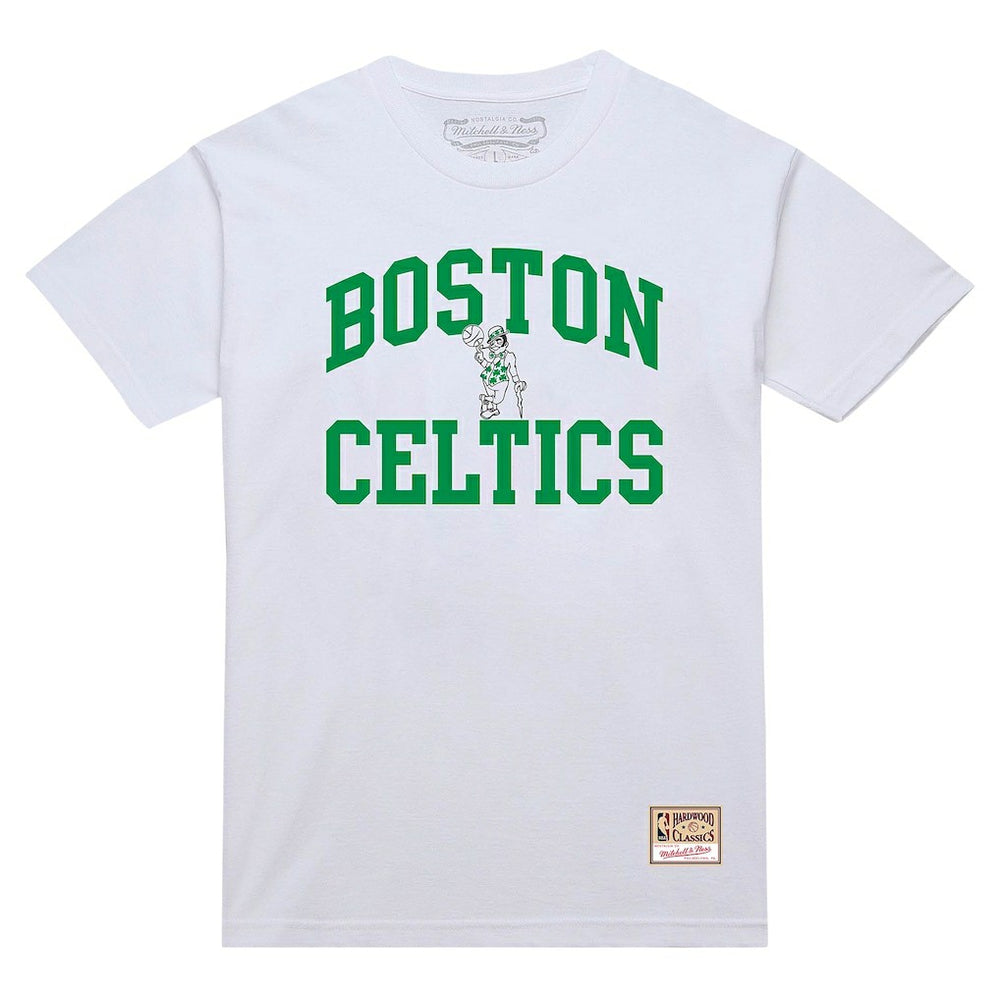 NBA Boston Celtics Hardwood Classics Vintage Warm Up T-Shirt
