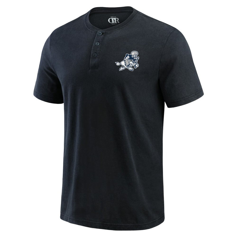 Darius Rucker Collection Washed Henley T-Shirt - Dallas Cowboys