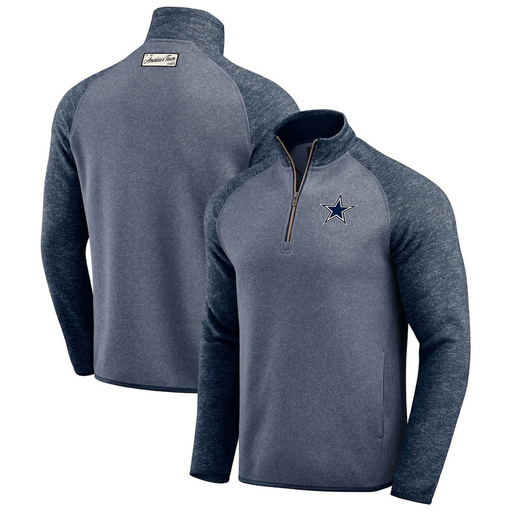 Darius Rucker Collection Tonal Quarter-Zip Jacket - Dallas Cowboys