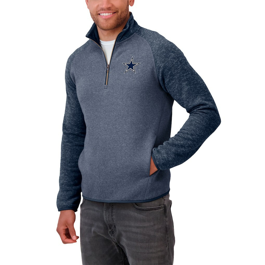 Darius Rucker Collection Tonal Quarter-Zip Jacket - Dallas Cowboys