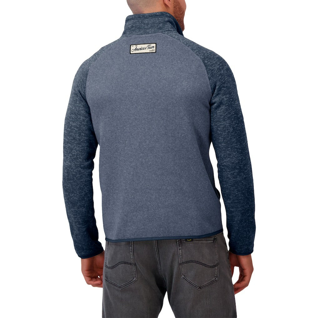 Darius Rucker Collection Tonal Quarter-Zip Jacket - Dallas Cowboys