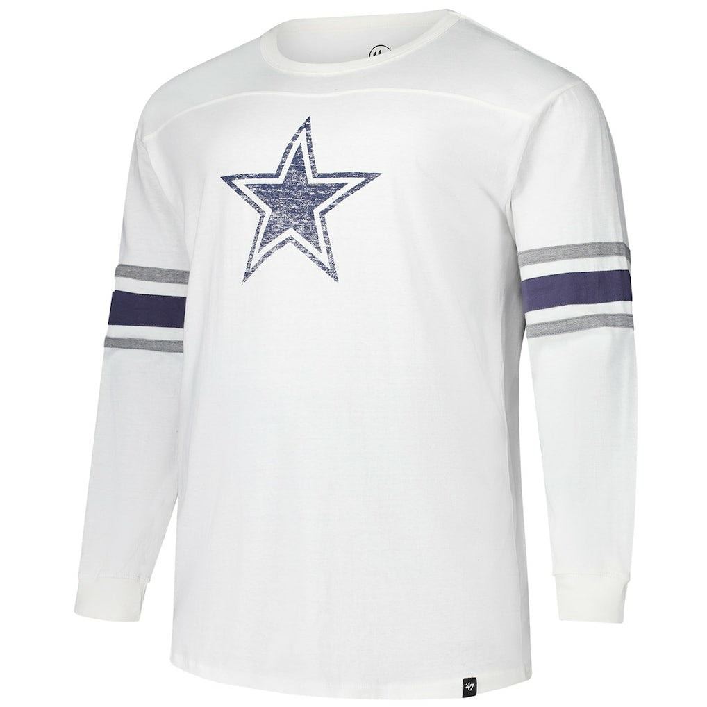 '47 Big & Tall Premier Brex Long Sleeve T-Shirt - Dallas Cowboys