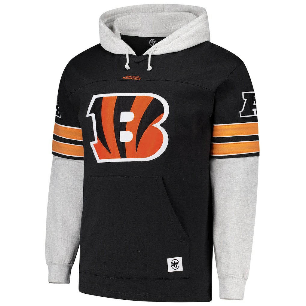 '47 Big & Tall Lacer Pullover Hoodie - Cincinnati Bengals