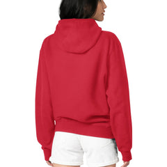 G-III 4Her by Carl Banks Women's Flowers Team Logo Graphic Fleece Pullover Hoodie - Kansas City Chiefs