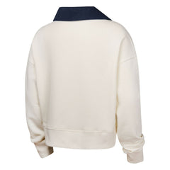 MLB Houston Astros Girls Youth Ballpark Hit Collared V-Neck Pullover Sweatshirt