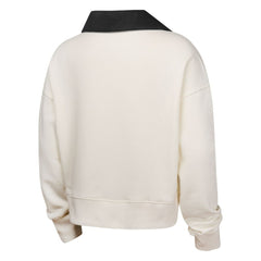 MLB San Francisco Giants Girls Youth Ballpark Hit Collared V-Neck Pullover Sweatshirt