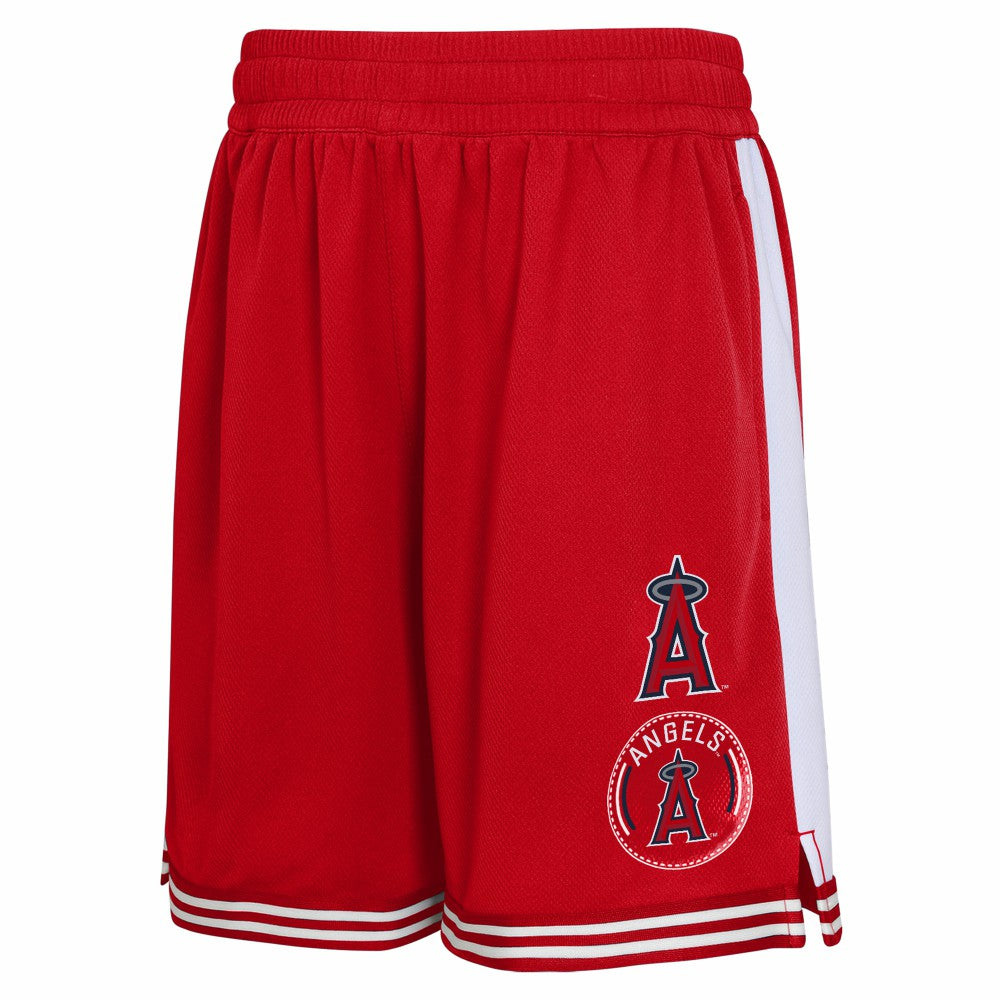 MLB Los Angeles Angels Youth Infielder Shorts