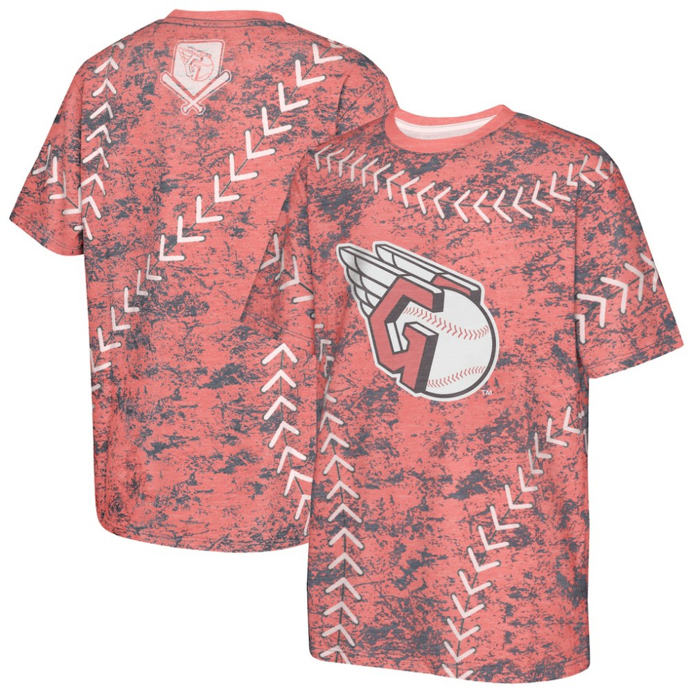 MLB Cleveland Guardians Youth Slide Score Bold T-Shirt