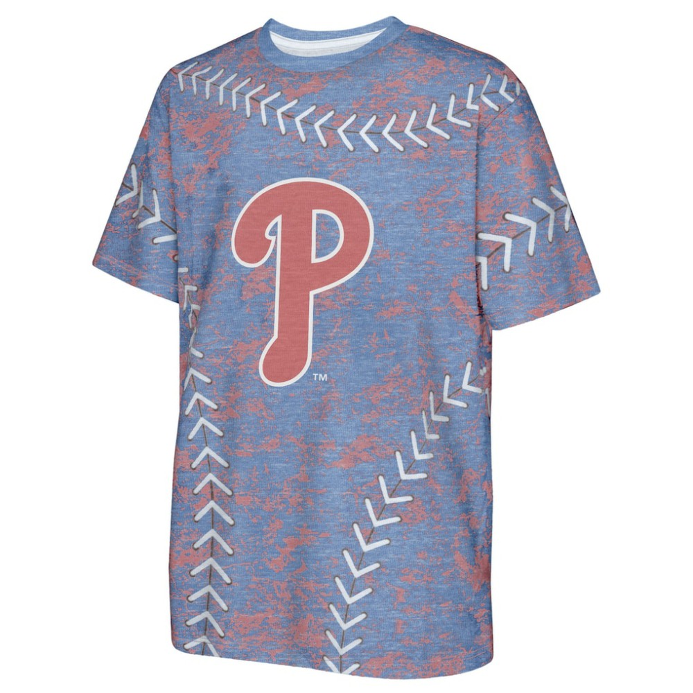 MLB Philadelphia Phillies Youth Slide Score Bold T-Shirt